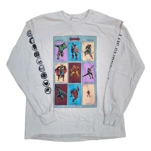 Marvel Avengers Lotería Long Sleeve T-Shirt - SZ L